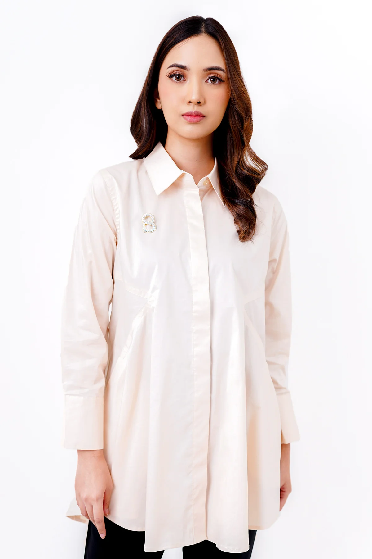 Kylie Shirt - Light Beige