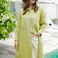 Dara Shirt Dress - Green