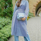 Diana Shirt Dress - Blue