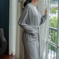 Jazzy Long Cardigan - Grey