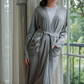 Jazzy Long Cardigan - Grey