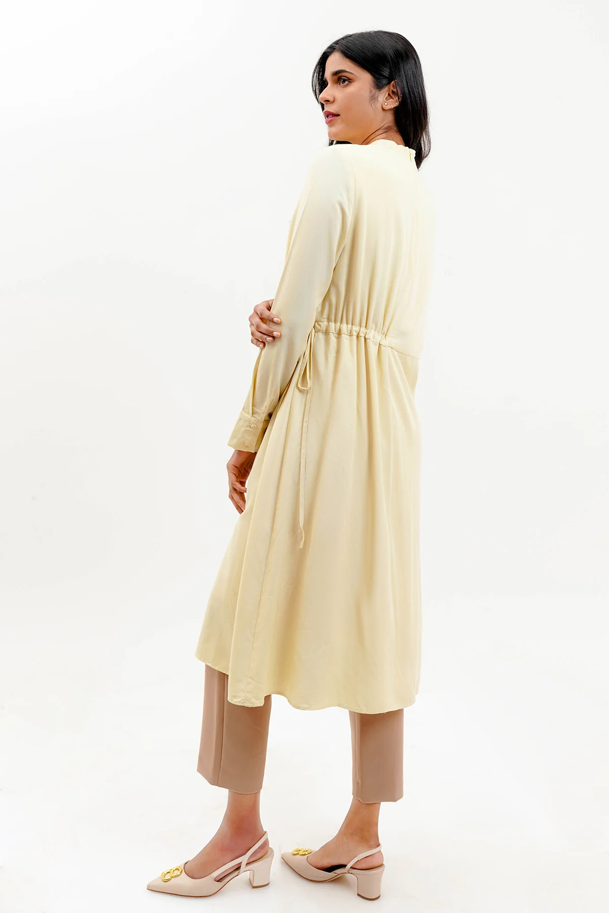 Zuri Midi Dress - Butter