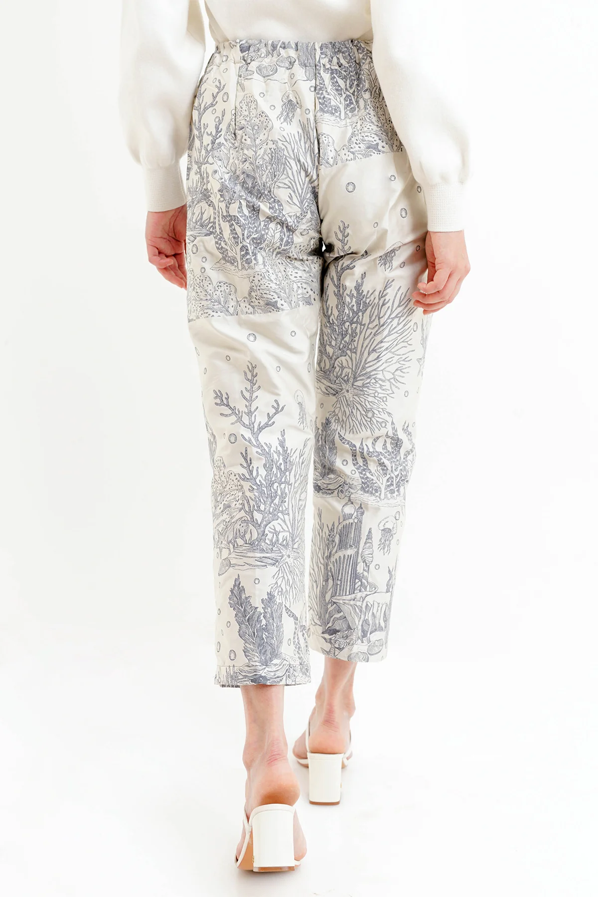 El Mar Minorca Jacquard Pants - Blue