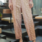 Monogram Pants - Pink