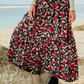 Tropicolors Tiered Skirt - Fuschia