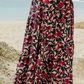 Tropicolors Tiered Skirt - Fuschia