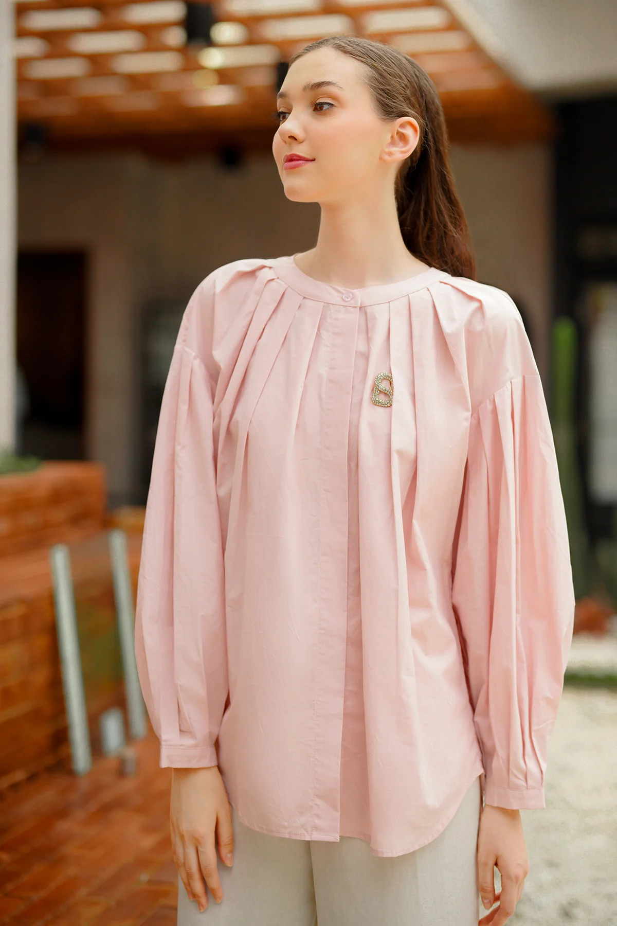 Cora Blouse - Pink