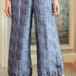 Wonderful Harmony Geometric Pants - Navy