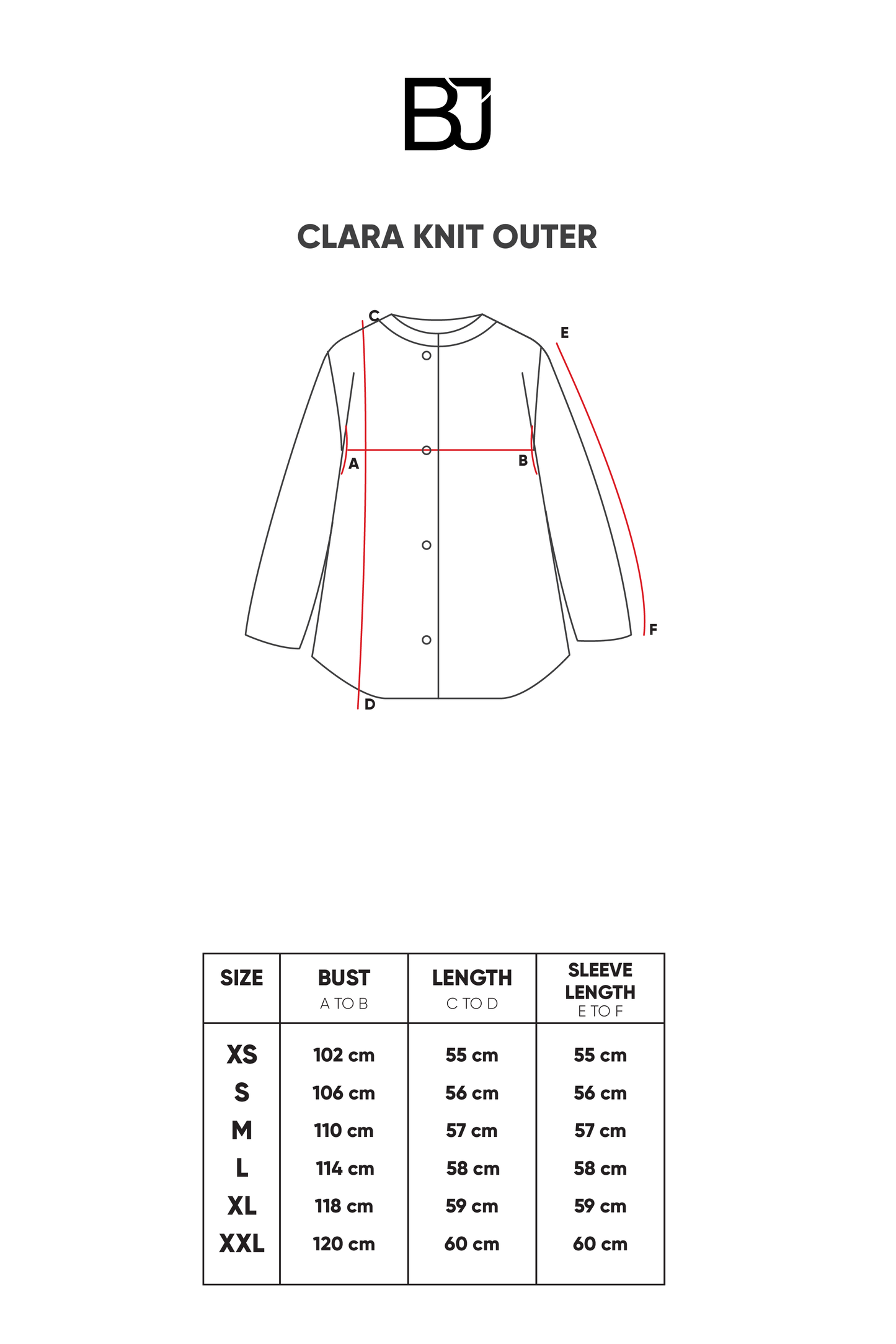 Clara Knit Outer - Blush
