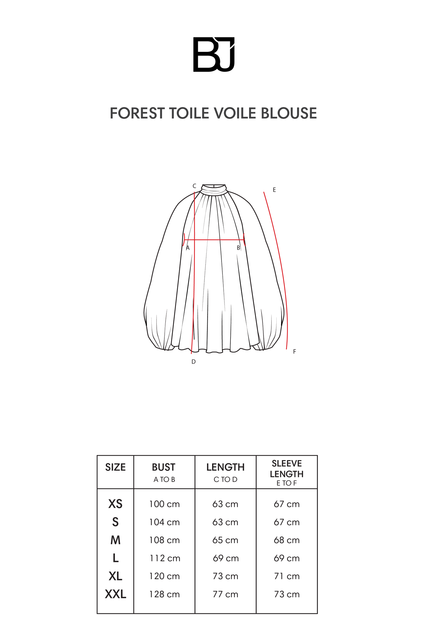 Forest Toile Voile Blouse - Carmine Rose