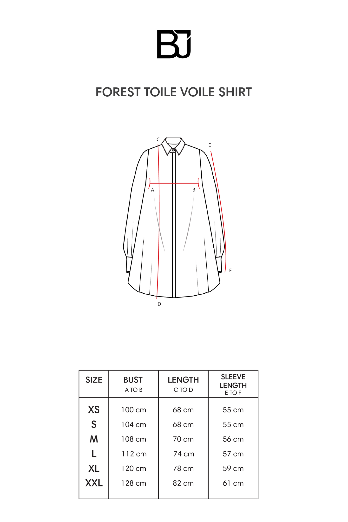 Forest Toile Voile Shirt - Carmine Rose