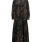 Khanum Sheer Maxi Dress - Black