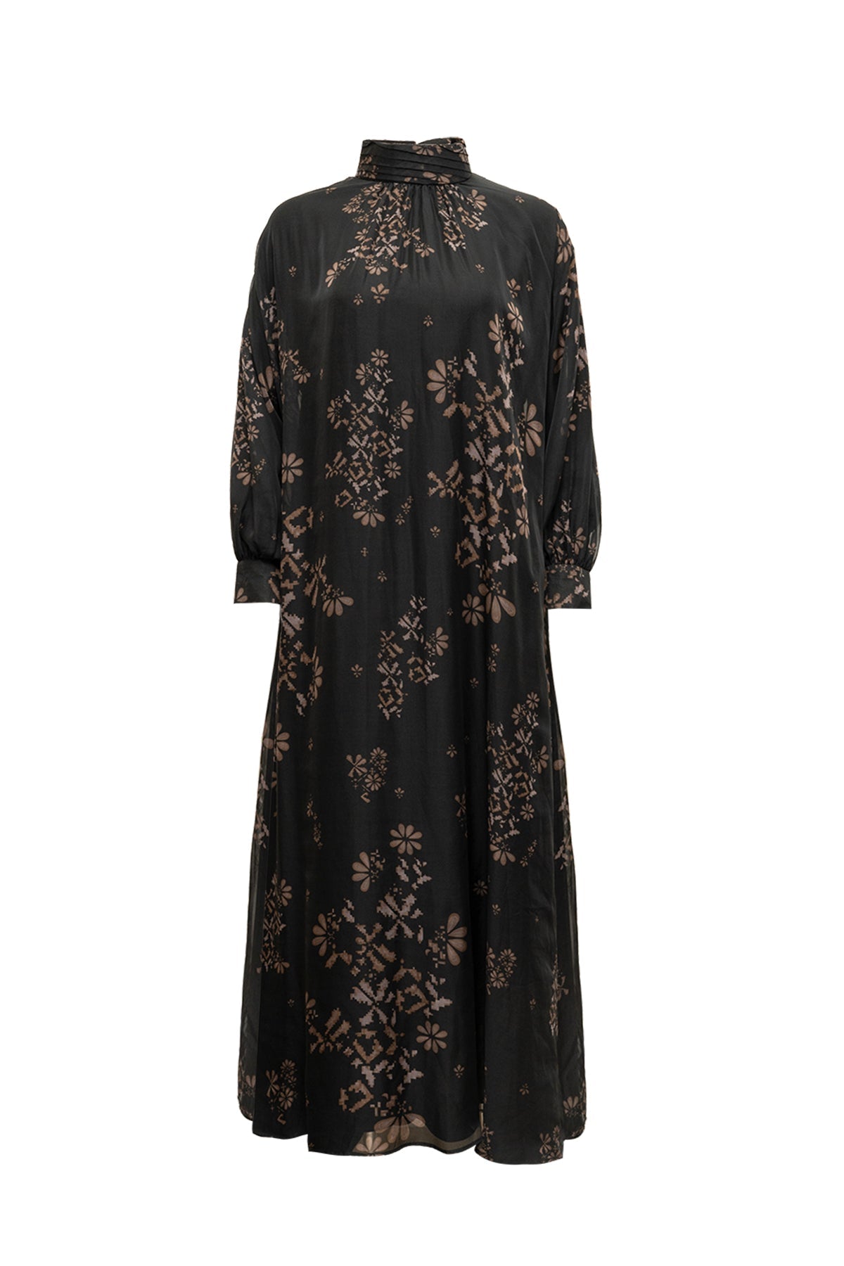 Khanum Sheer Maxi Dress - Black