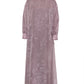 Khanum Sheer Maxi Dress - Dusty Pink