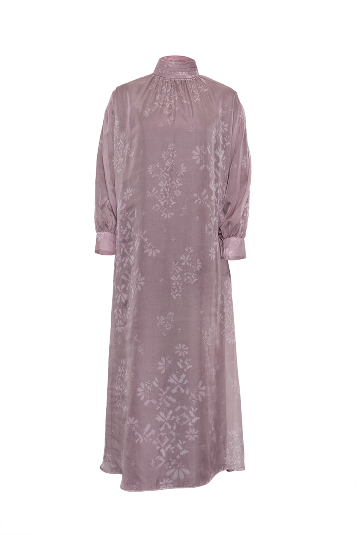 Khanum Sheer Maxi Dress - Dusty Pink