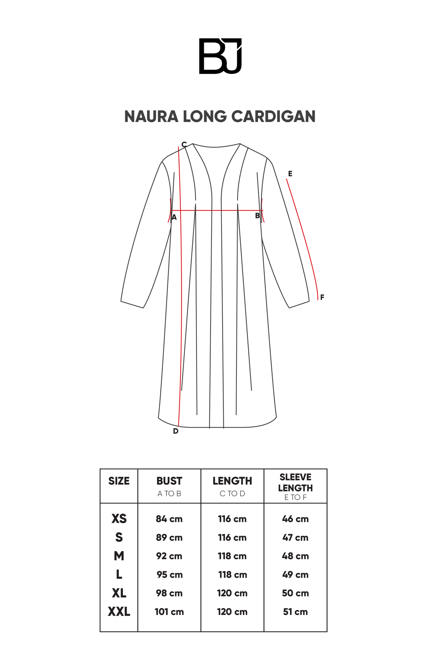 Naura Long Cardigan - Almond