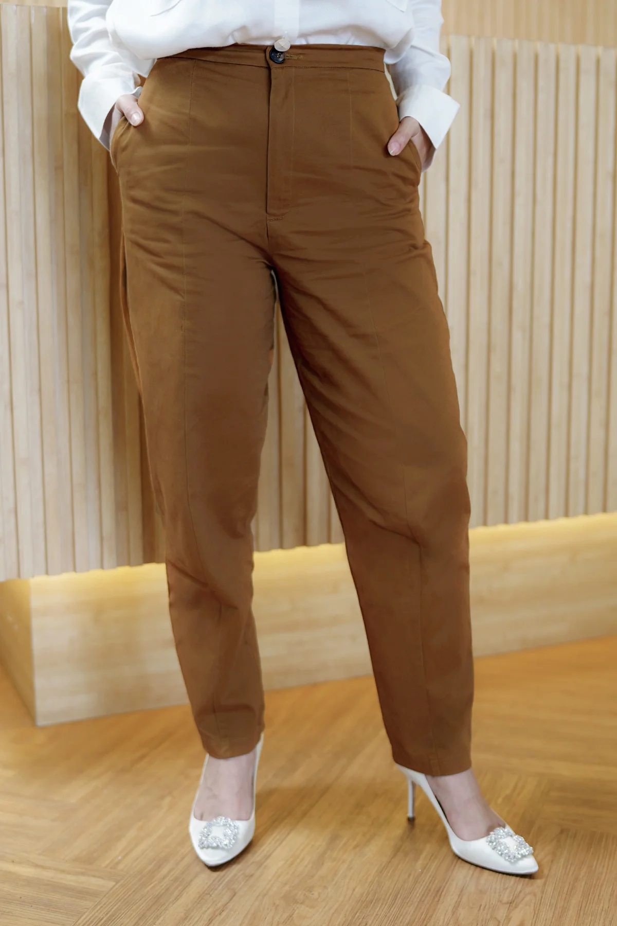 Caramel Chinos Pants