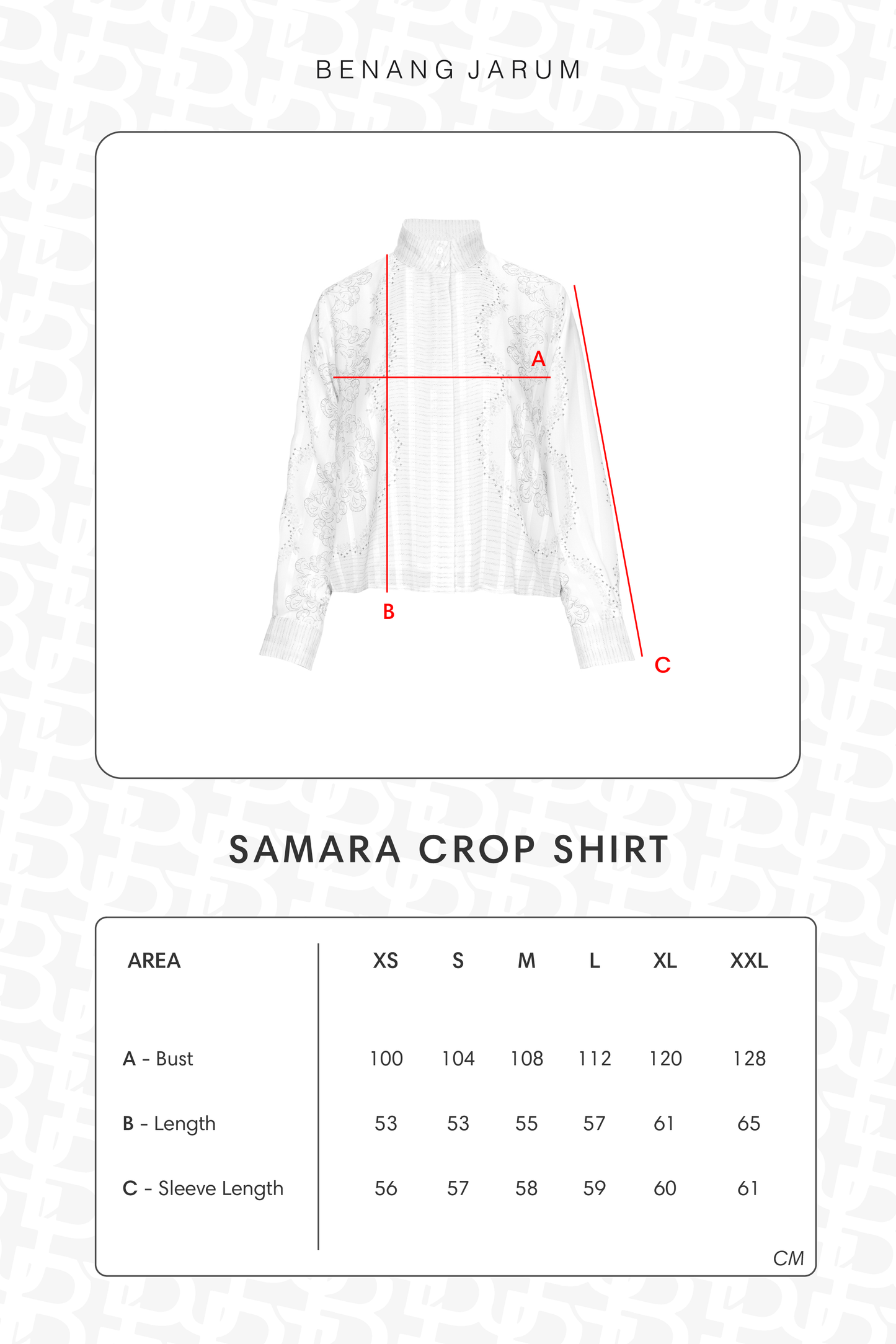 Samara Crop Shirt - Pearl