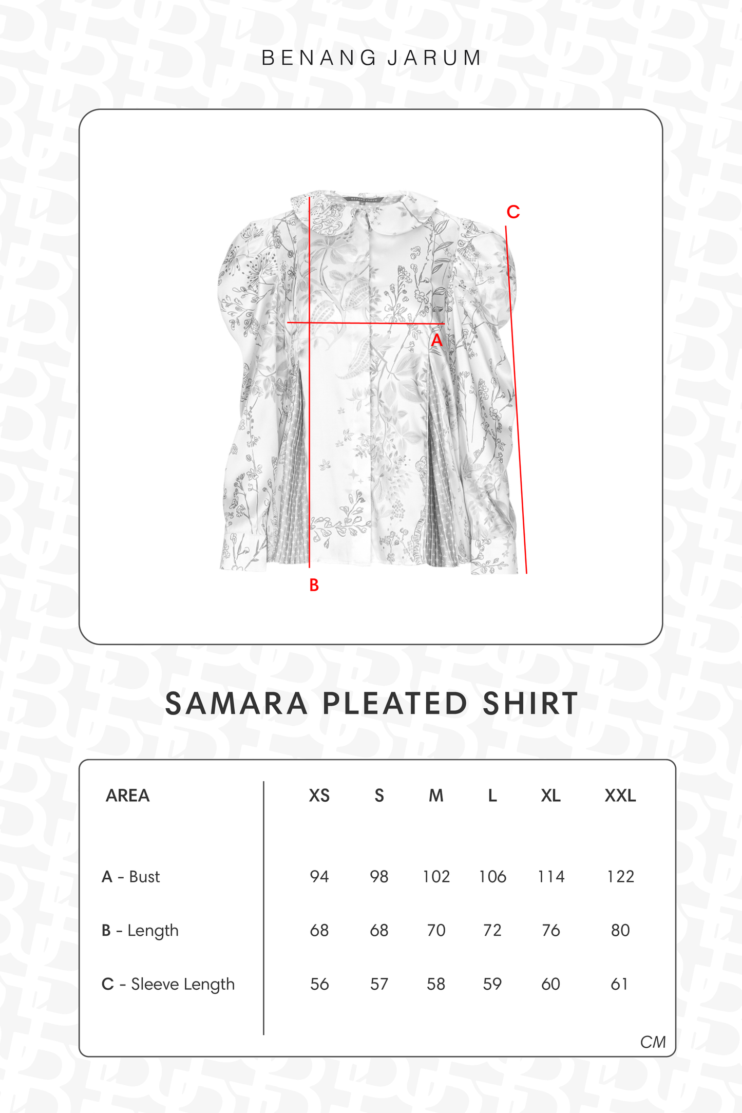 Samara Pleated Shirt - Onyx