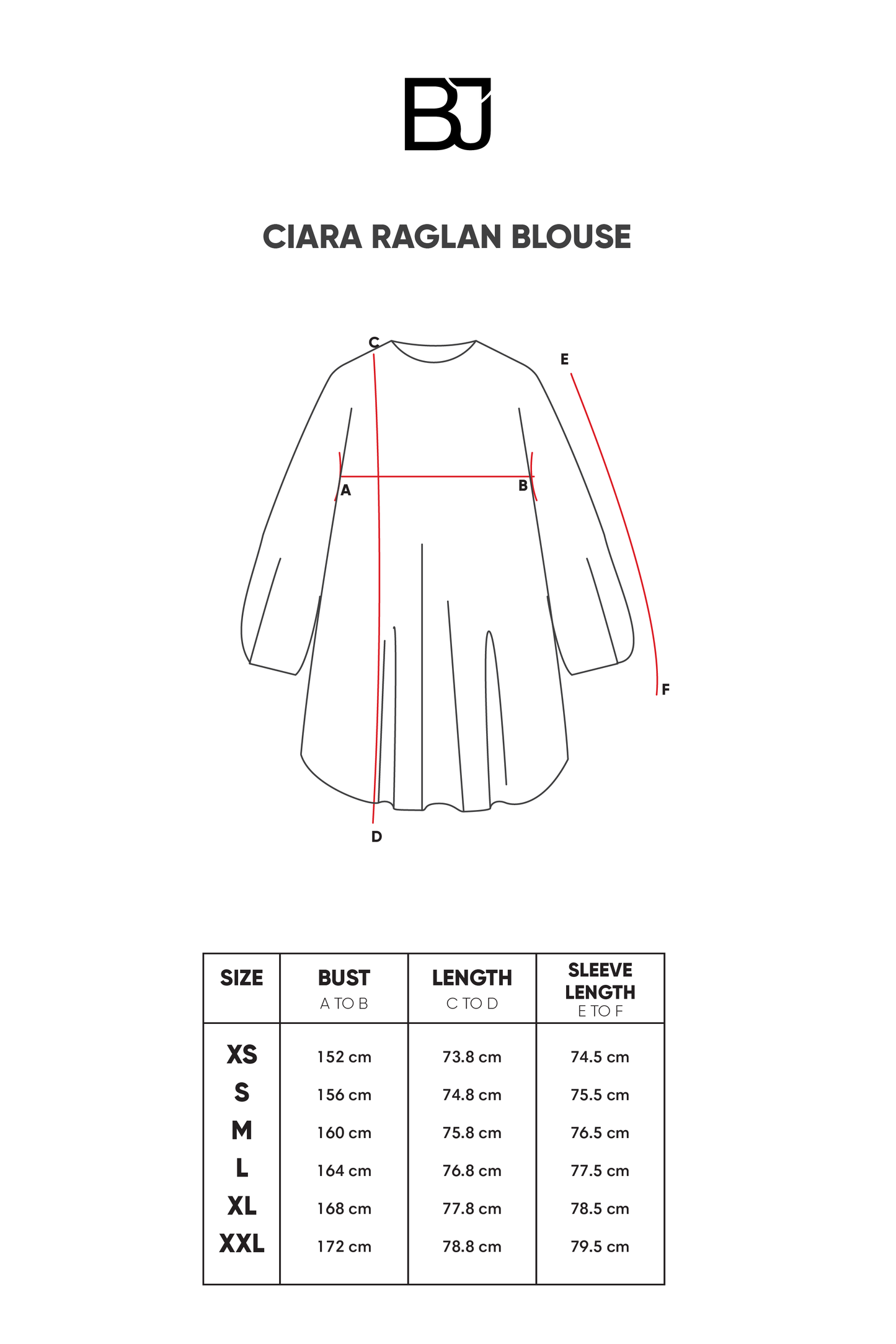 Ciara Raglan Blouse - Light Brown