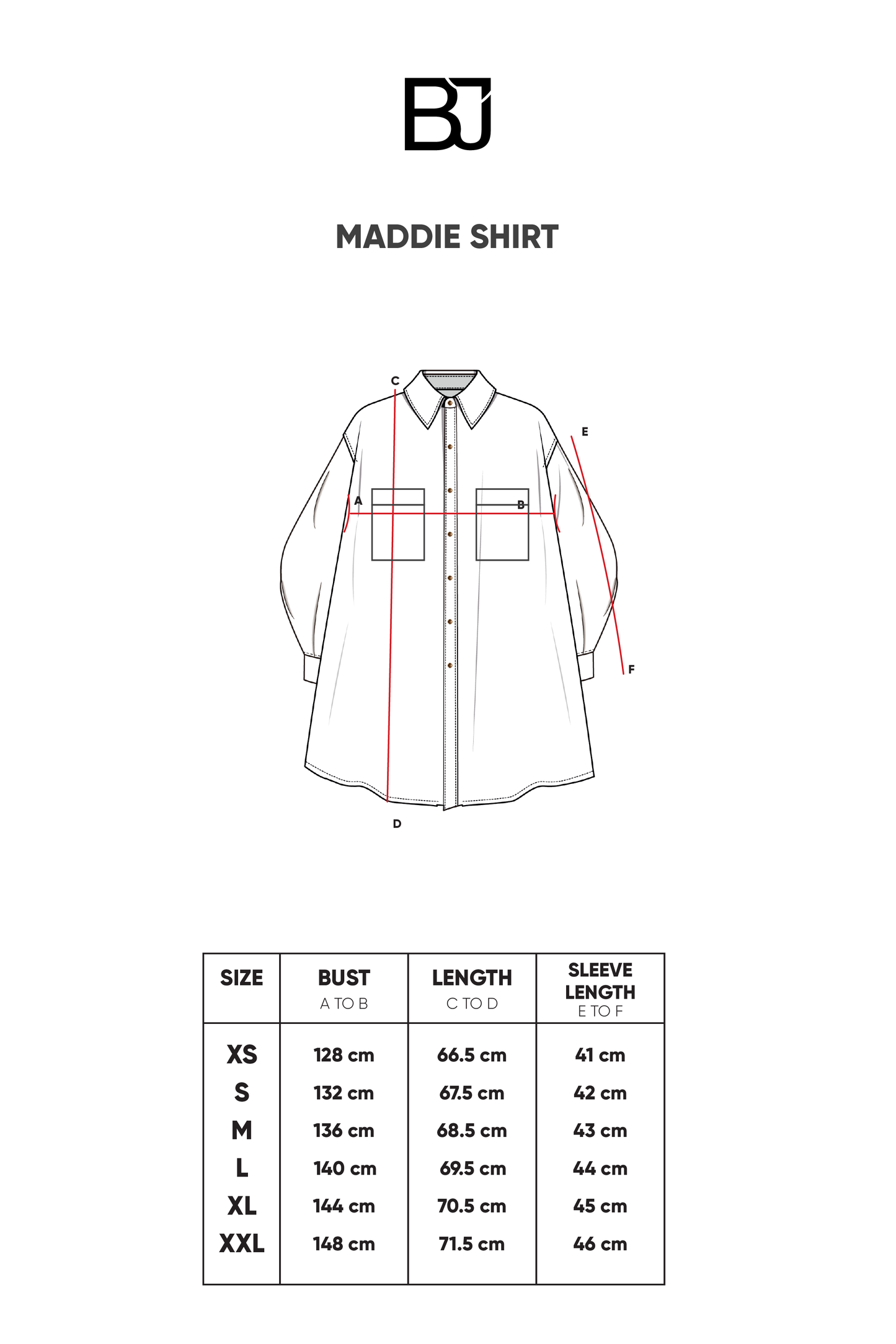 Maddie Shirt - Black