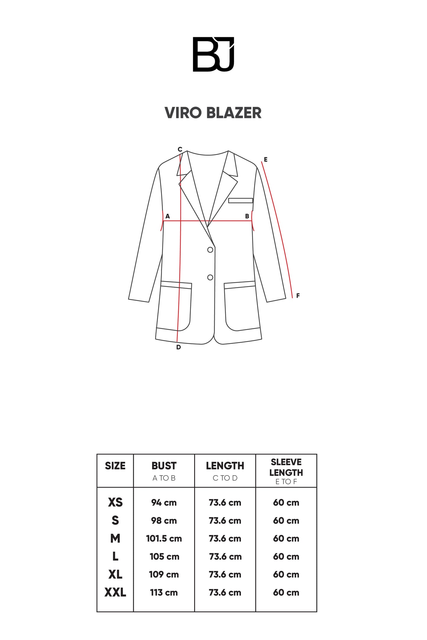 Viro Blazer - Blue