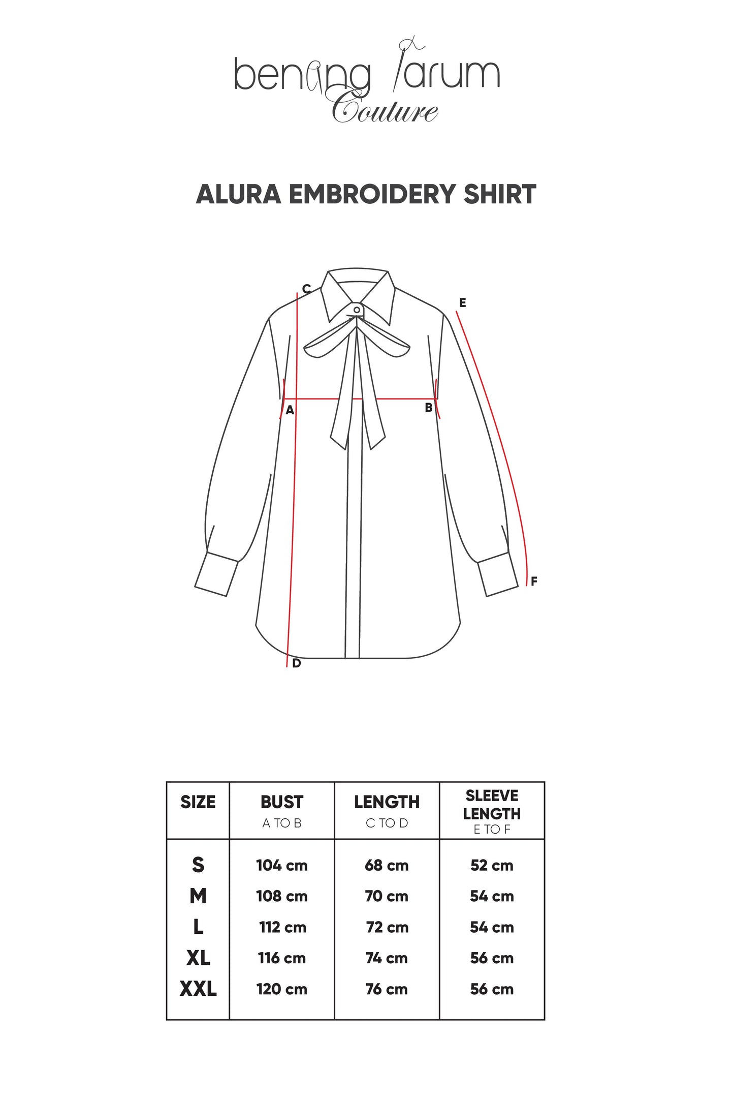 Alura Embroidery Shirt - White