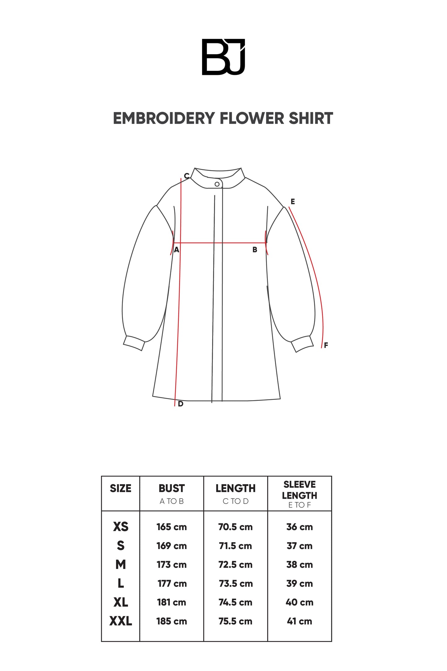 Embroidery Flower Shirt - White