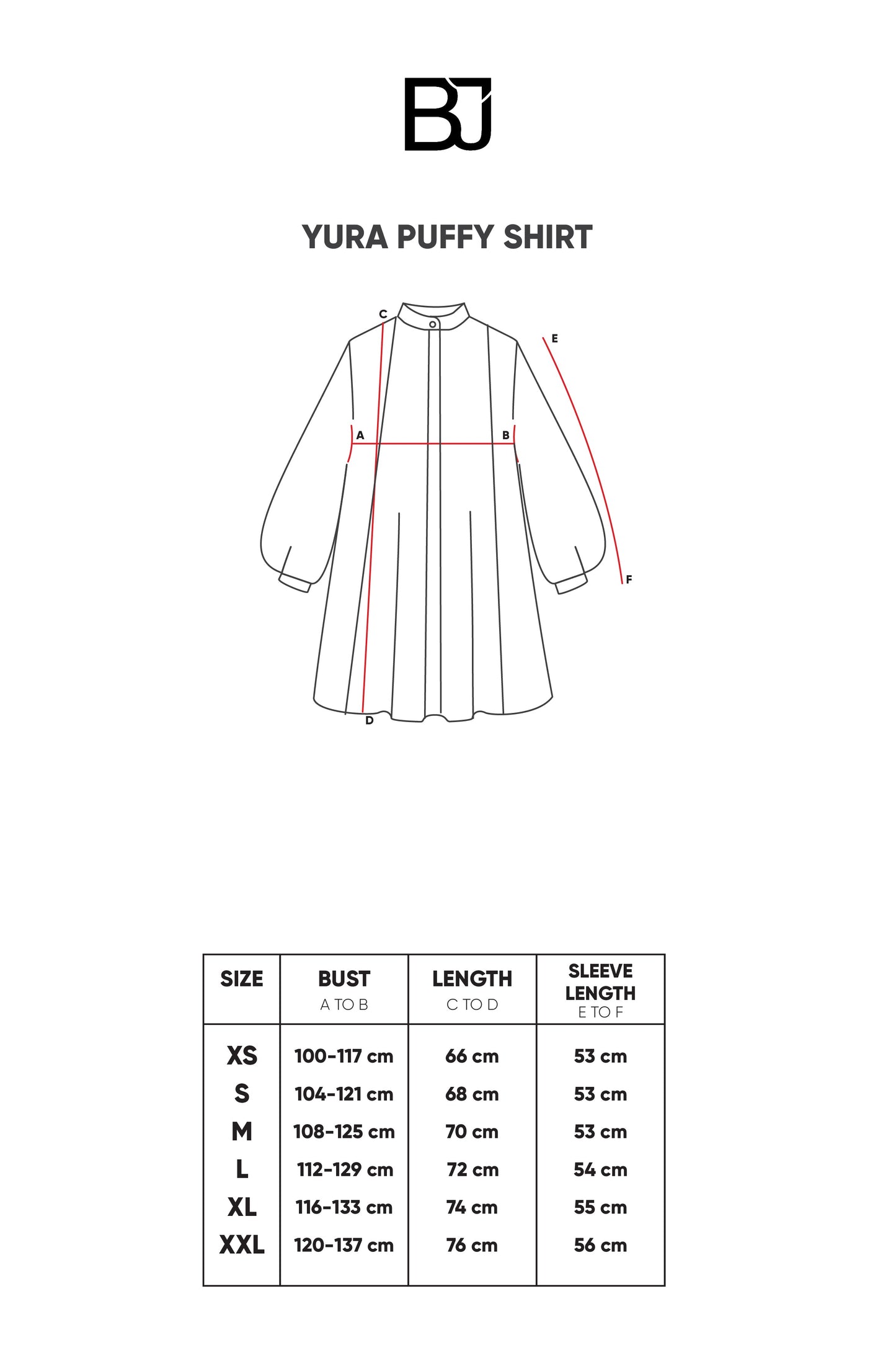 Yura Puffy Shirt - Grey