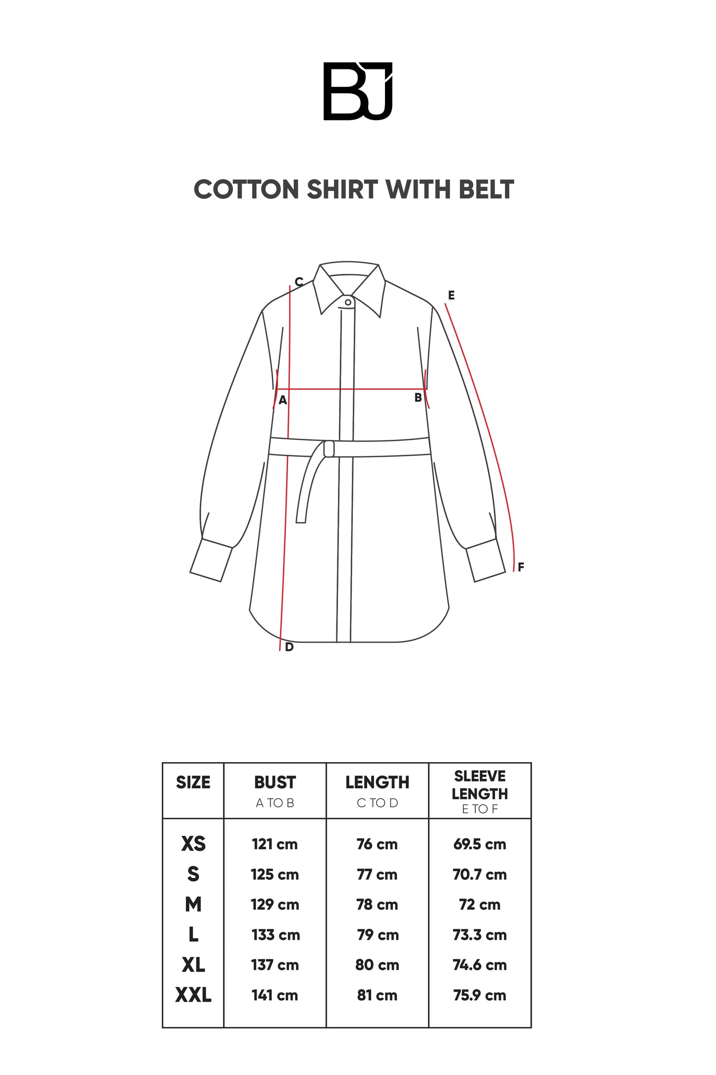 Cotton Shirt With Belt - Pineapple