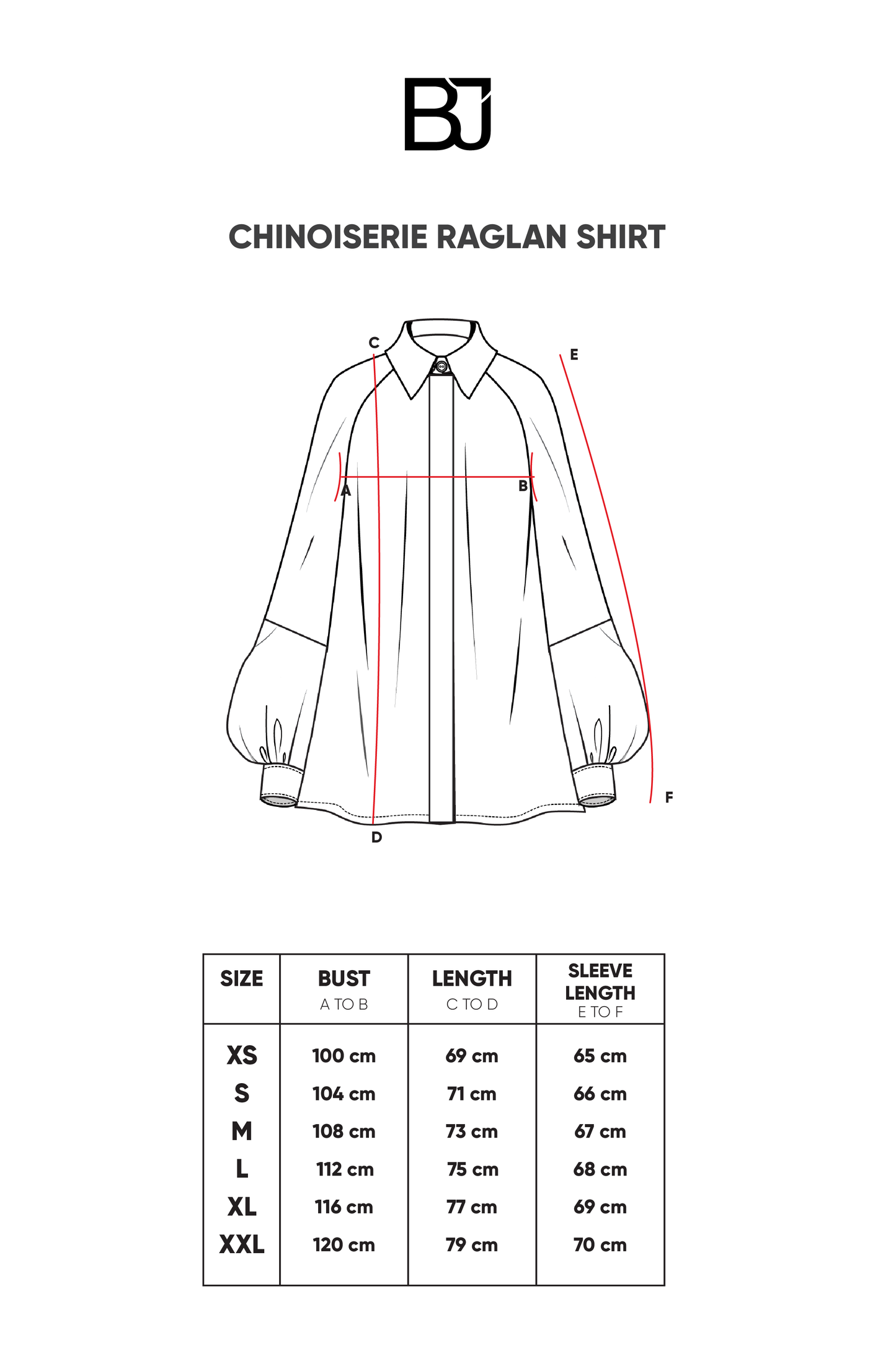 Chinoiserie Raglan Shirt - Olive