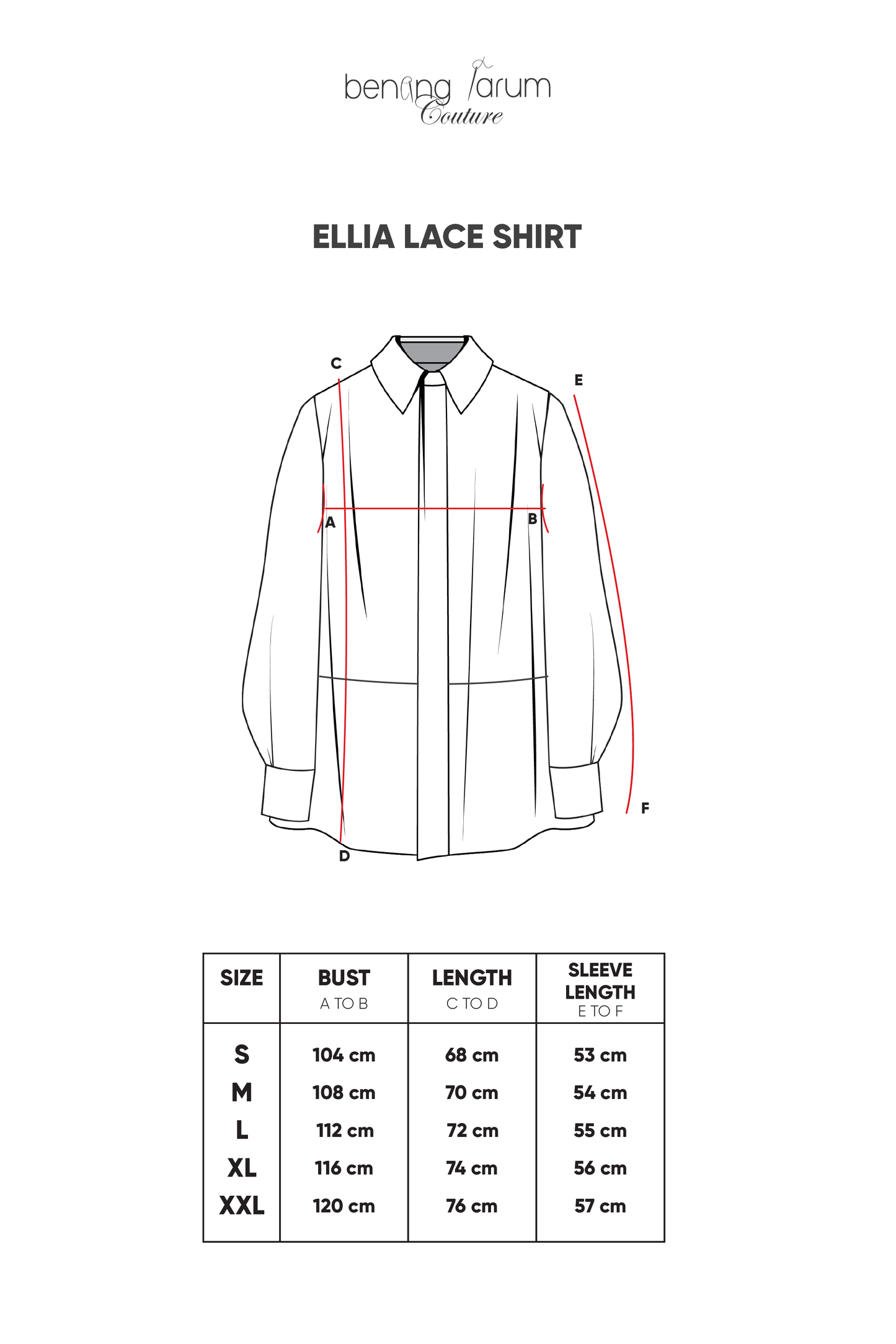 Ellia Lace Shirt - Yellow