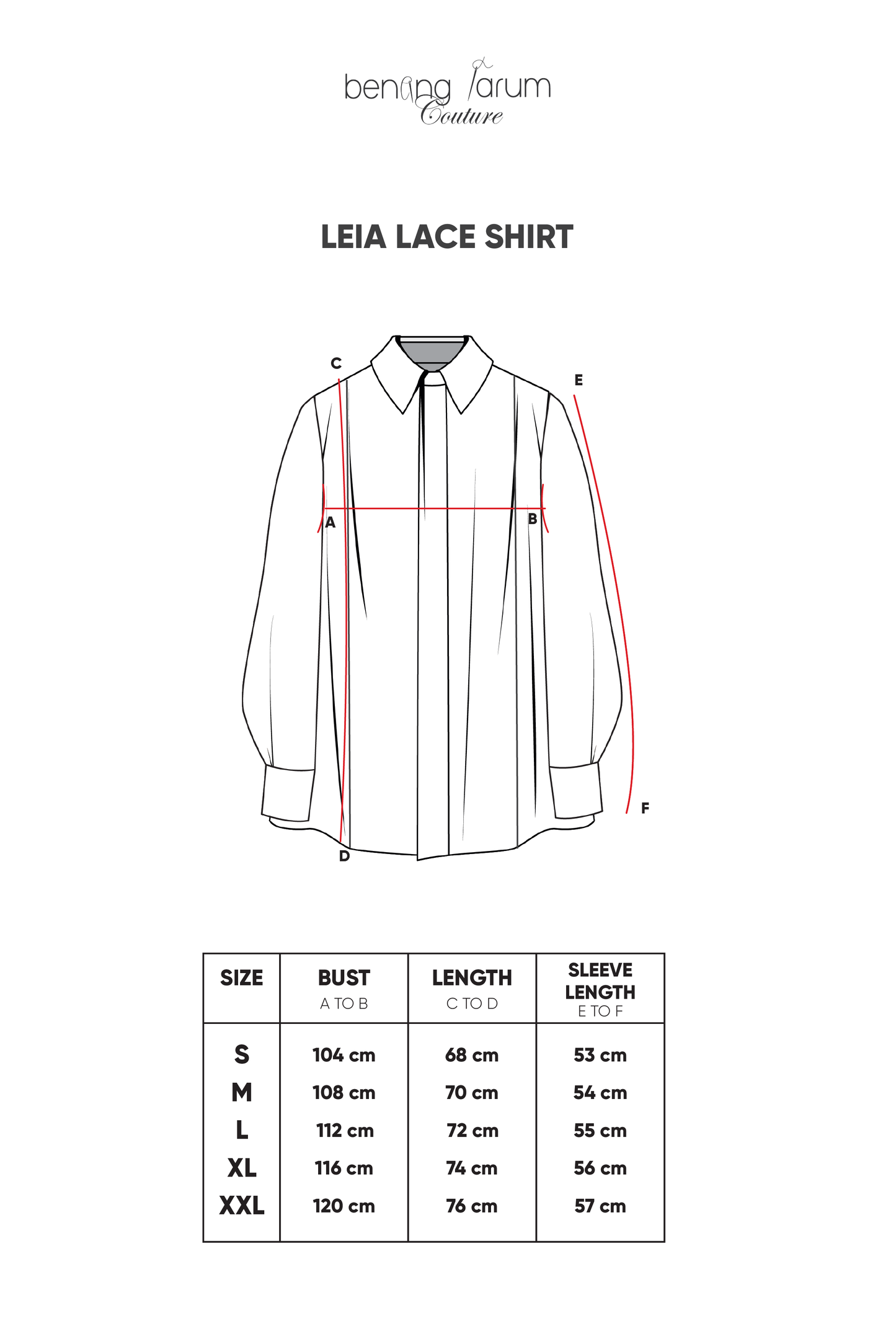 Leia Lace Shirt - White