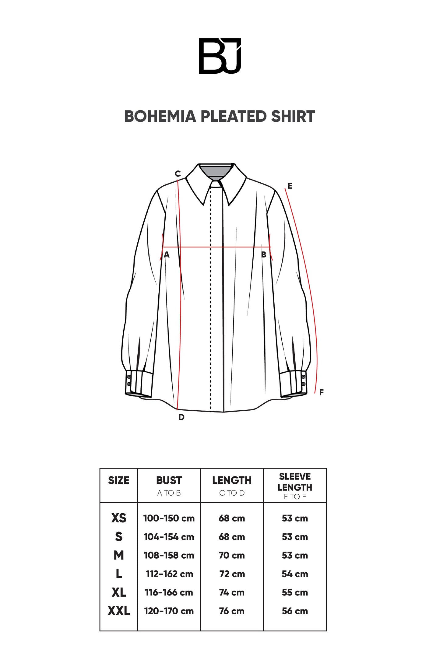 Bohemia Pleated Shirt - Ivory