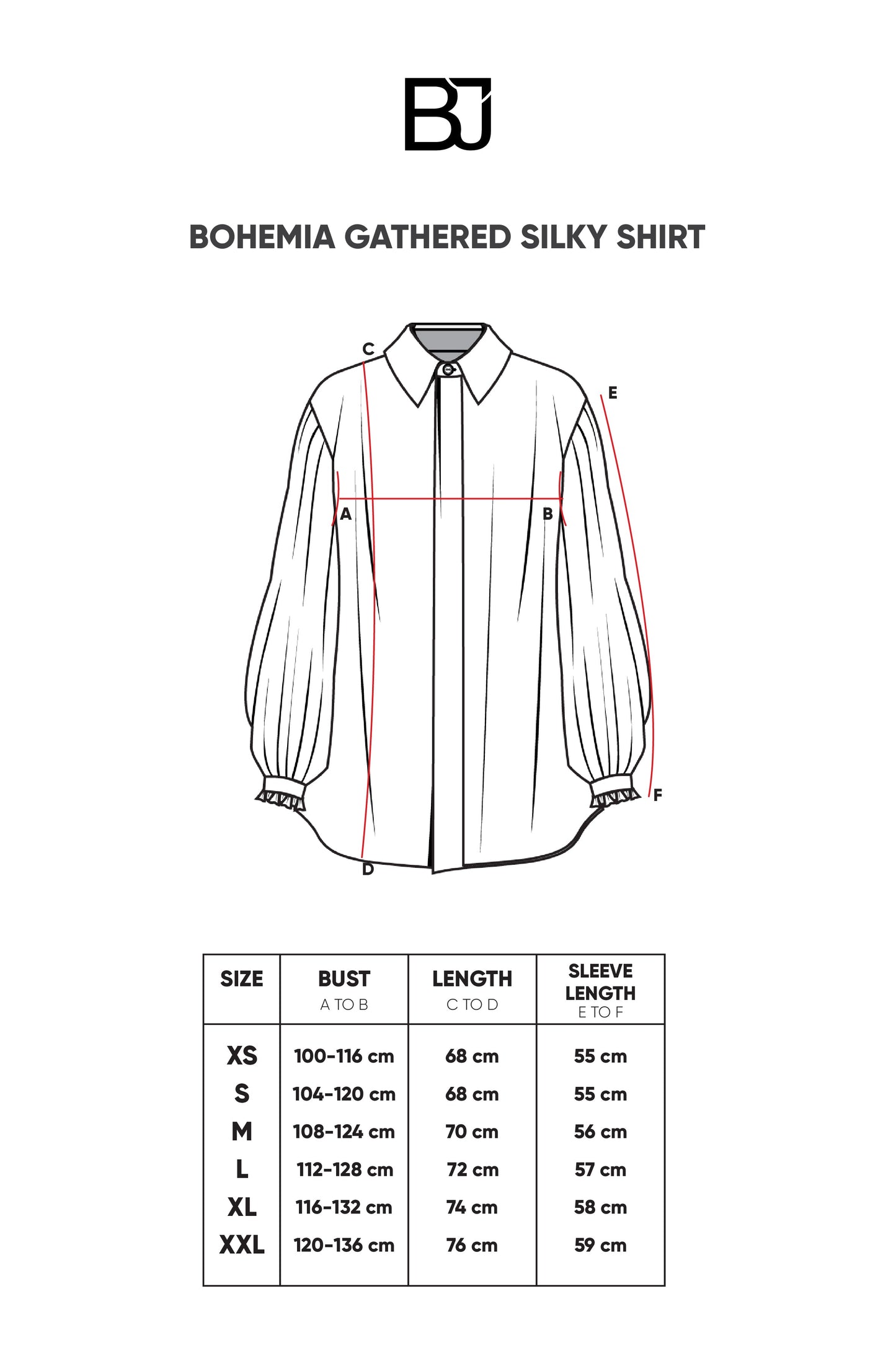 Bohemia Gathered Silky Shirt - Khaki