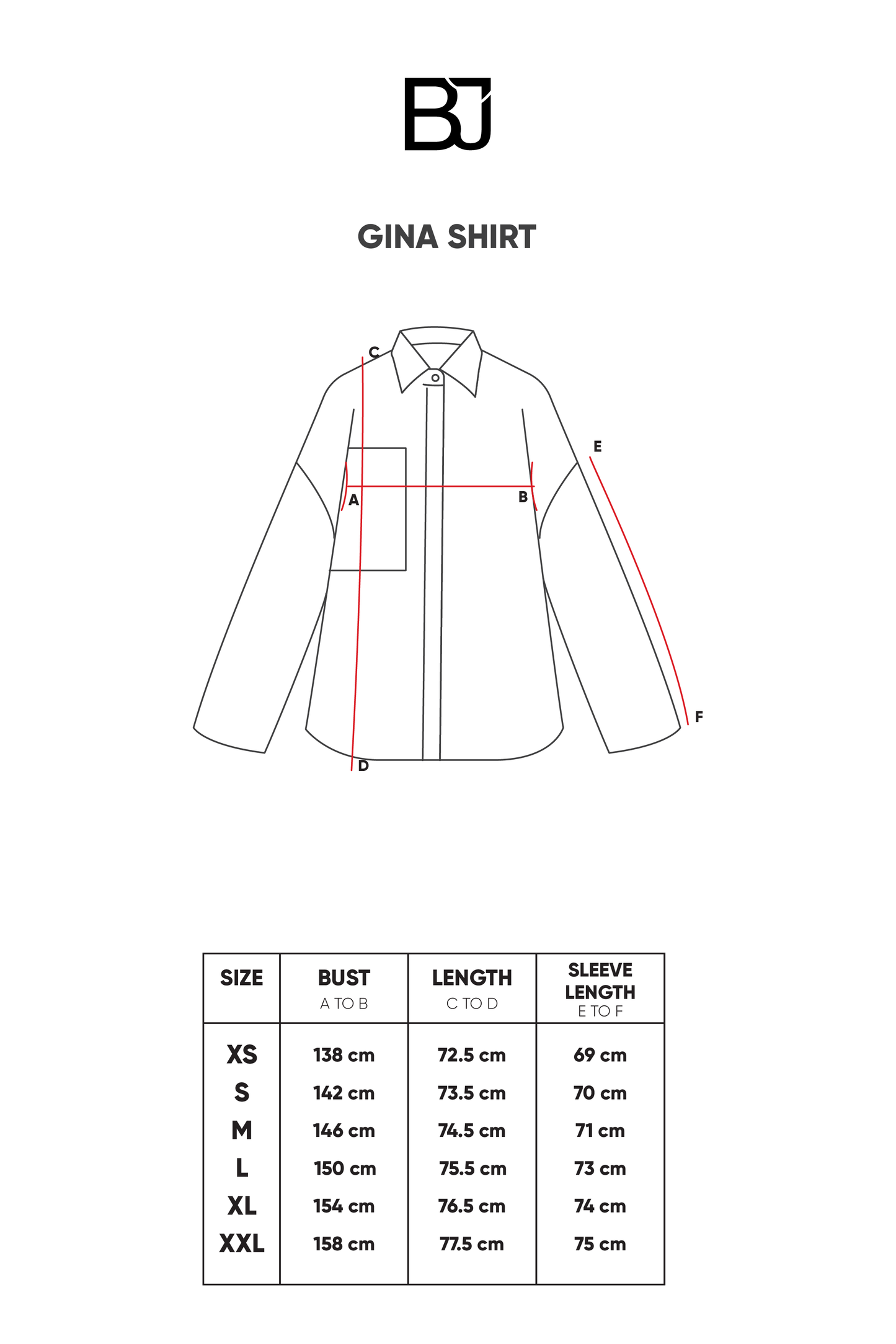 Gina Shirt - White