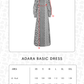 Adara Basic Dress - Caviar