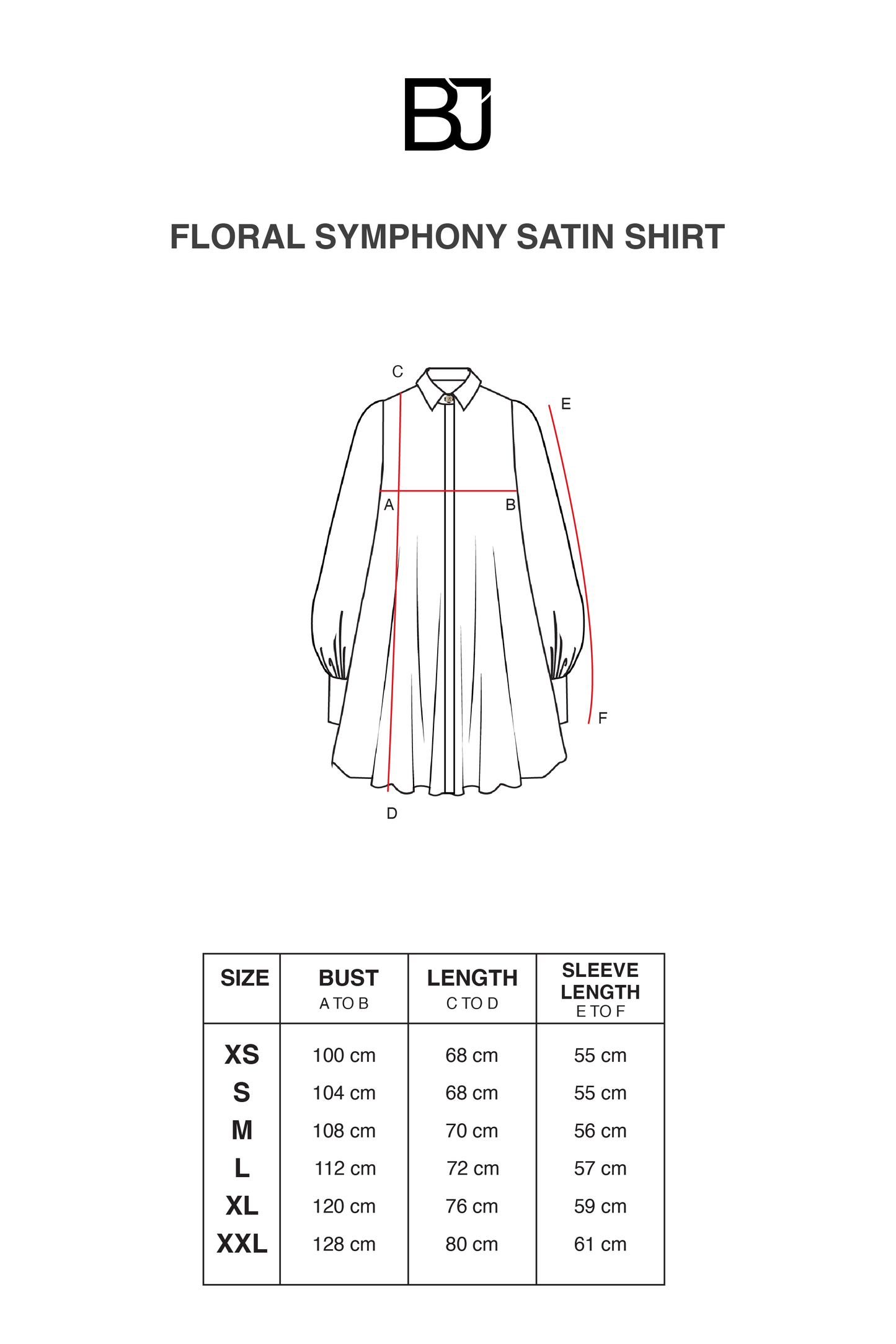 Floral Symphony Satin Shirt - Calendula