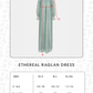 Ethereal Raglan Dress - Salted Egg