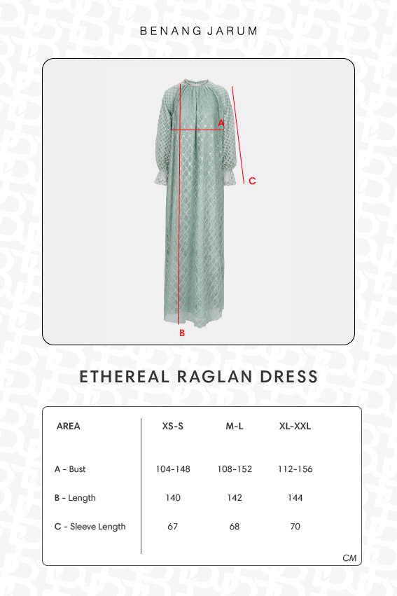 Ethereal Raglan Dress - Salted Egg