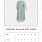 Ethereal Raglan Kids Dress - Salted Egg