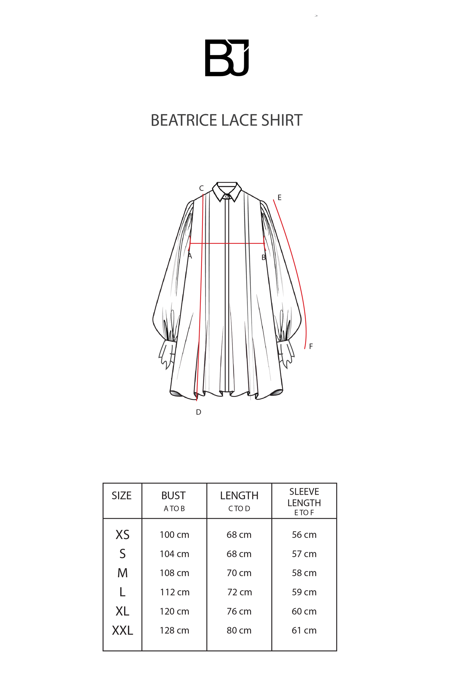 Beatrice Lace Shirt - White