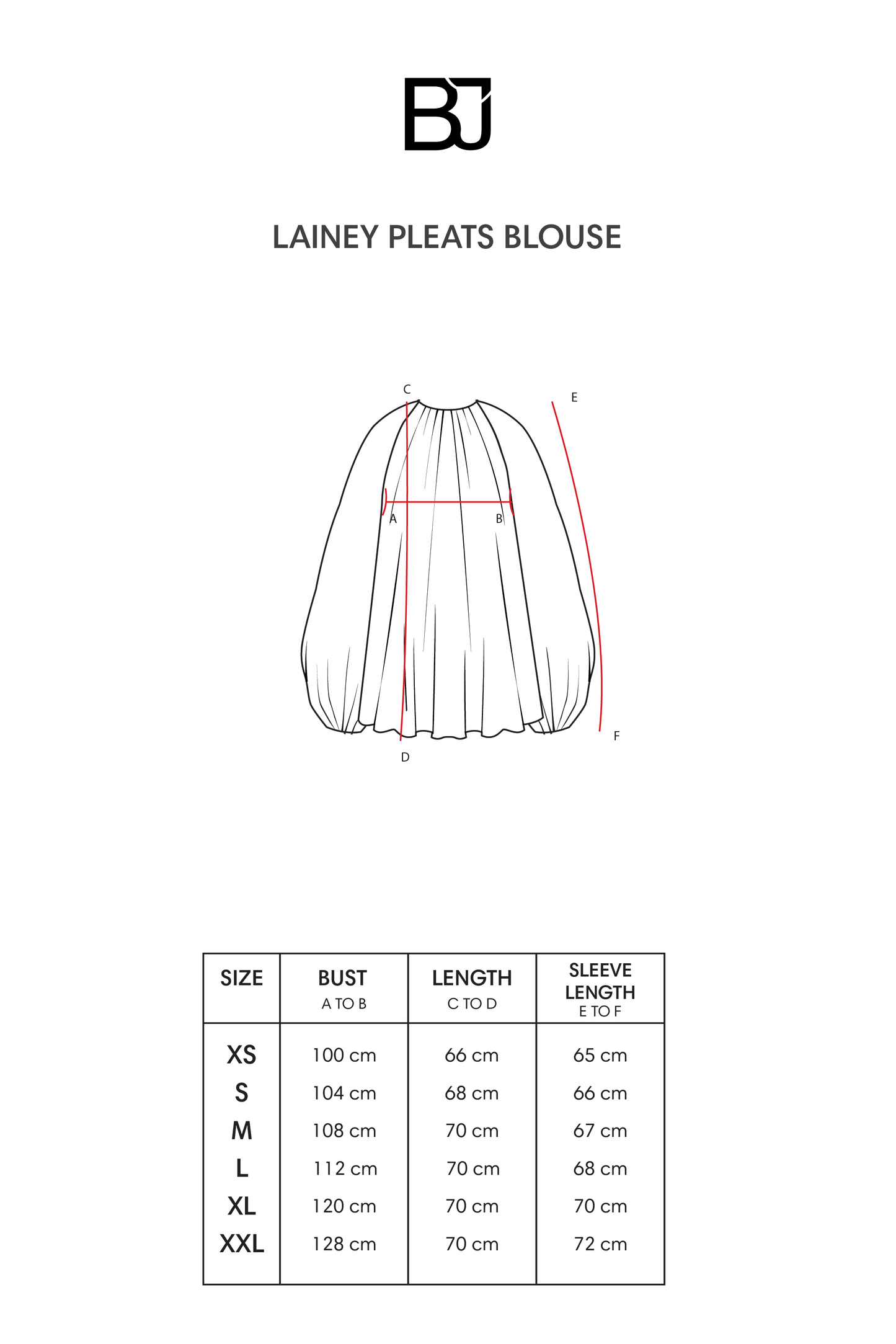 Lainey Pleats Blouse - Yellow