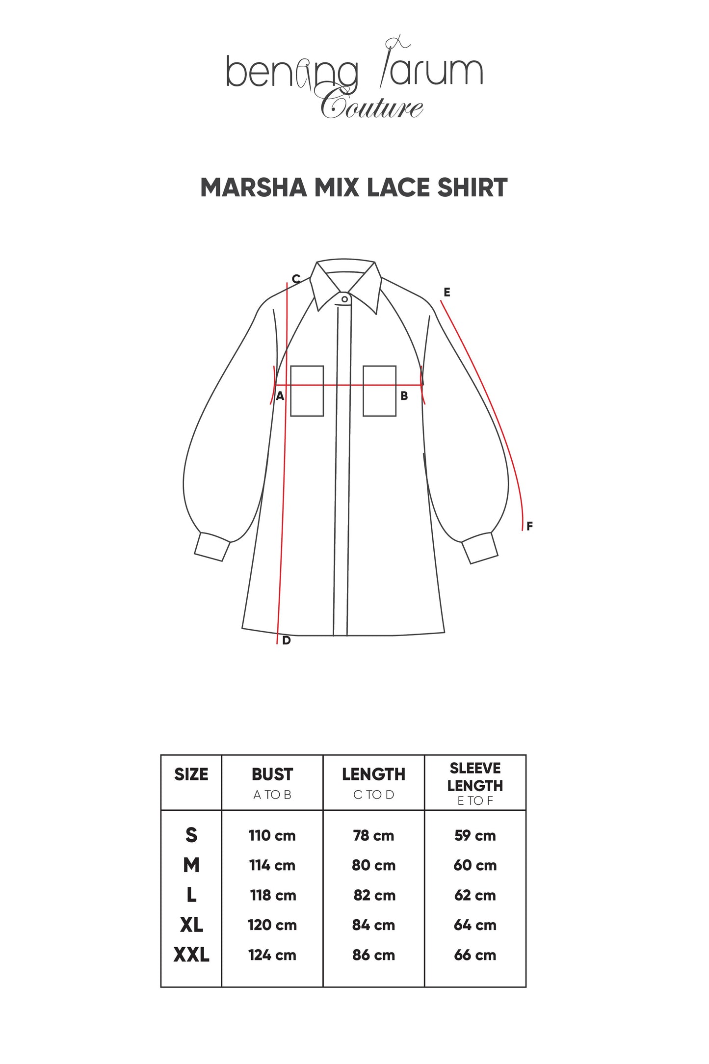 Marsha Mix Lace Shirt - White