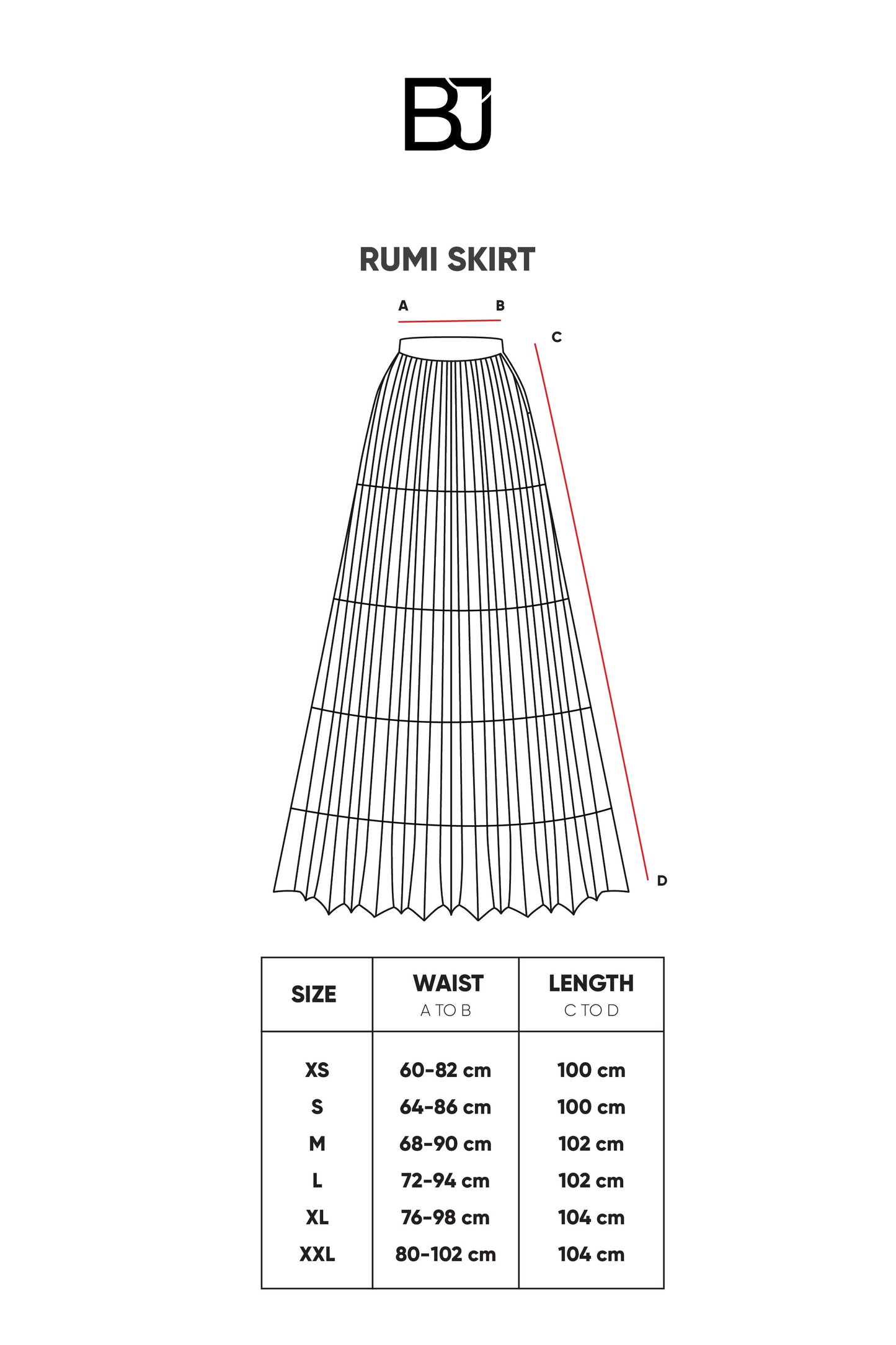 Rumi Skirt - White