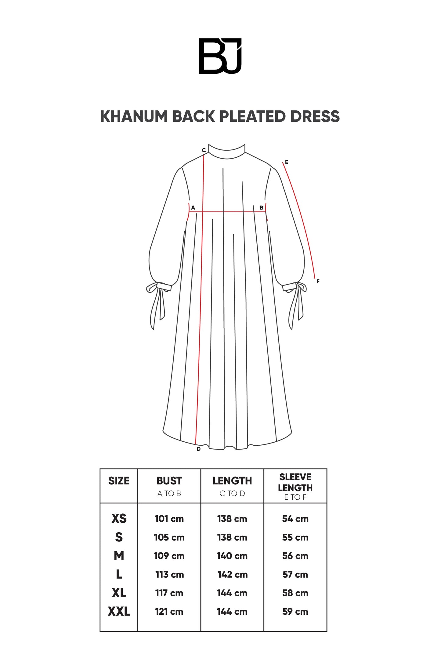 Khanum Back Pleated Dress - Maroon