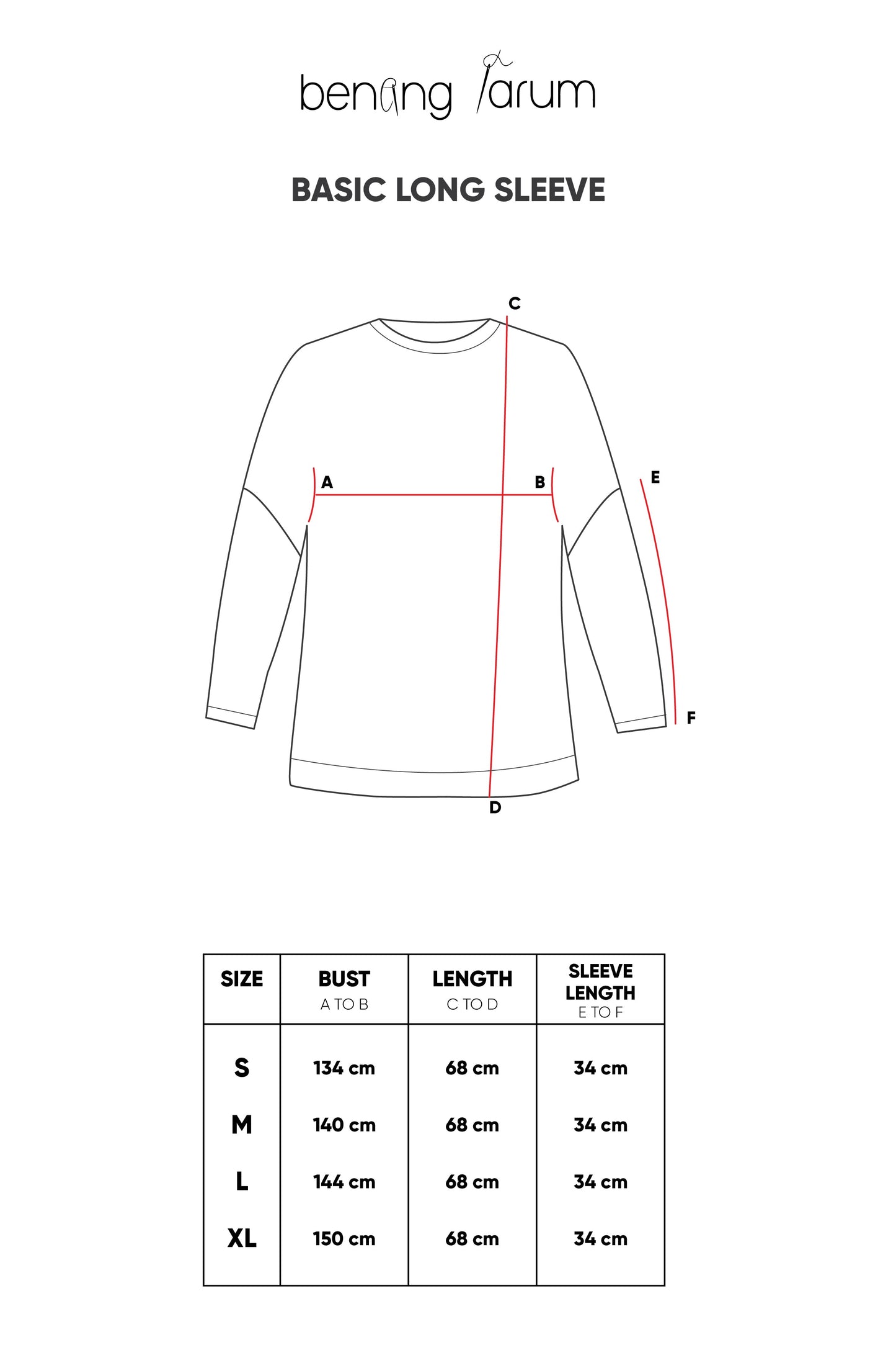 Basic Long Sleeve T-Shirt - Grey