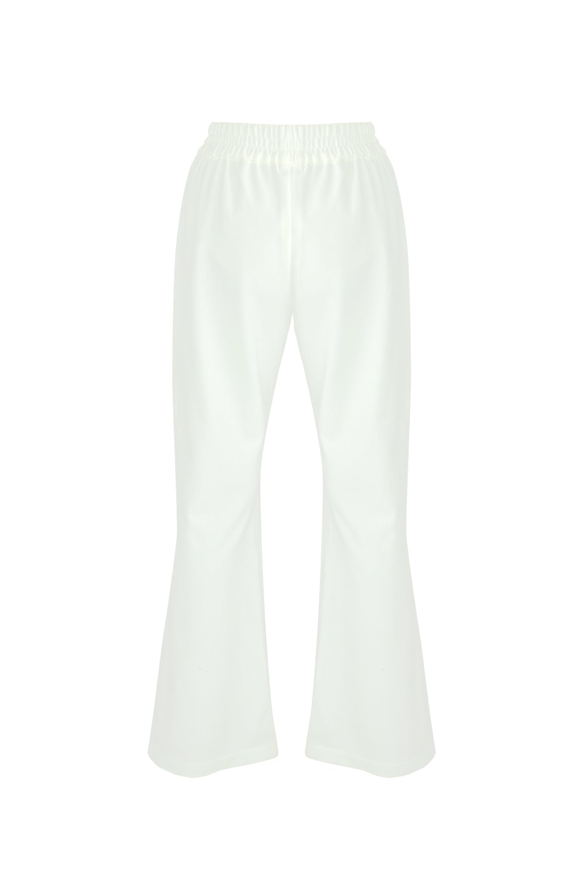 River Bootcut Pants - White